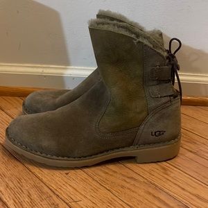 Olive Ugg boots